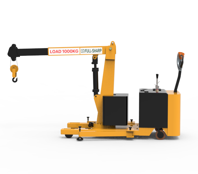 Cable winch electric mobile mini crane - view 2