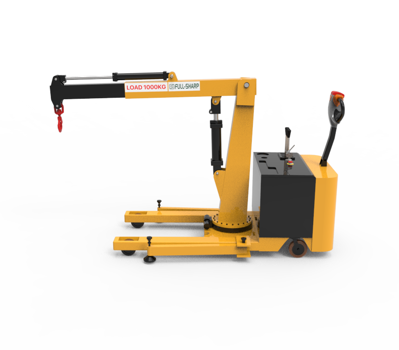 Fully electric mobile mini crane - view 4