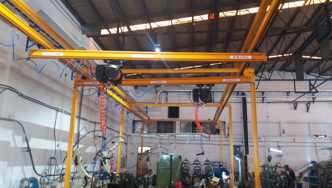 Thanh ray treo tải 500kg | Air Balancer Endo treo ray | Giải pháp nâng hạ công nghiệp