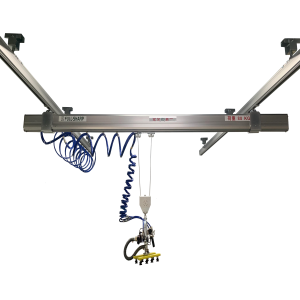 Hệ thống nâng hạ khí nén treo thanh ray - Rail suspension pneumatic lifting system